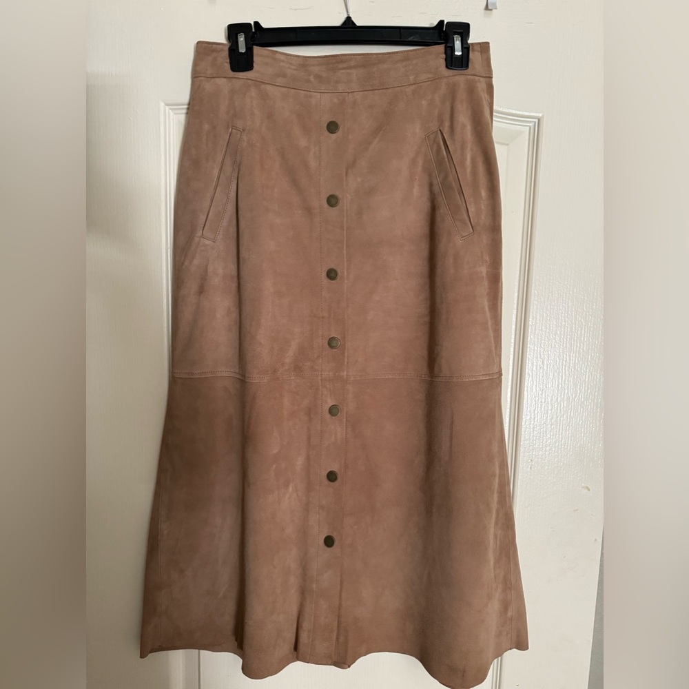 Suede Skirt Iris Setlakwe